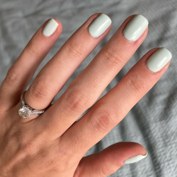 Milky Mint Nails Are Summer’s Most Subtly Elegant Manicure