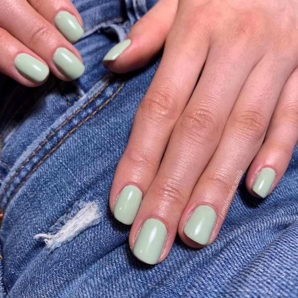 Milky Mint Nails Are Summer’s Most Subtly Elegant Manicure